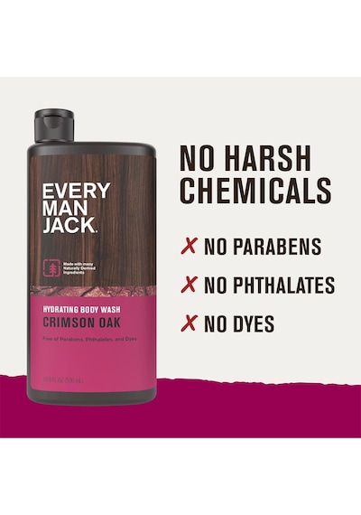 Every Man Jack Crimson Oak Nemlendirici Duş Jeli 500ml Diğer