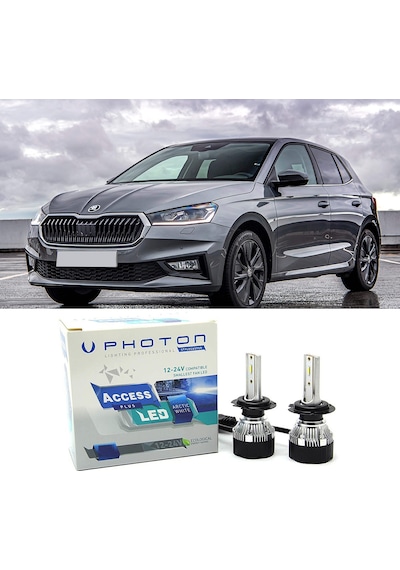 Skoda Fabia Sis Far Ampulü H11 Access Yeni Seri Beyaz 2021-2023