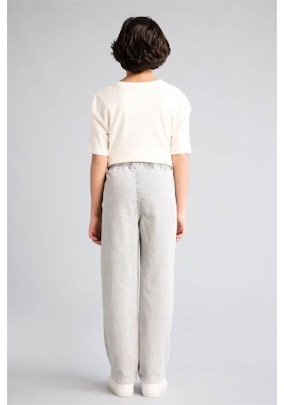 Defacto Regular Fıt Düz Paça Jean Pantolon Erkek Çocuk G7594a826spnm55 Gri-nm55