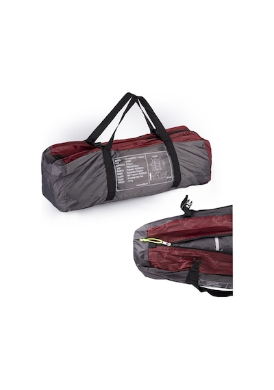 Excamp 3 Pro Çadır - 4 Mevsim Ve Ocean Pro -18 C Uyku Tulumu Set Gri