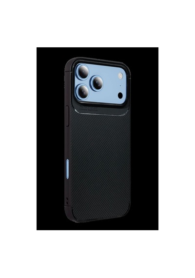 Newface Apple İphone 18 Pro Max Auto Focus Karbon Kapak - Siyah Çok Renkli