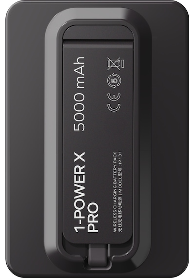 Momax IP131HKD Power X Pro+Magnetic Wireless 5000 mAh Standlı + USB-C Kablo Powerbank Siyah