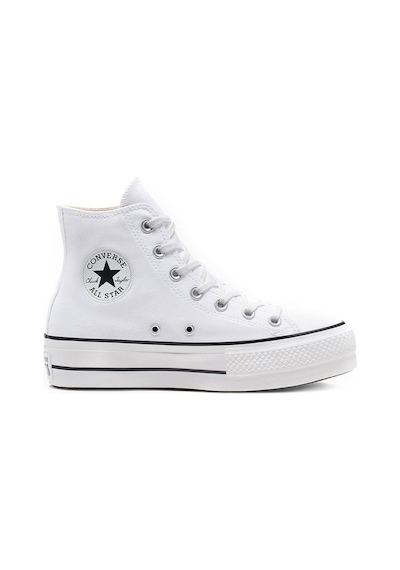 Converse Convers CHUCK TAYLOR ALL STAR PLATFORM CANVAS Kadın Günlük Spor A Beyaz Converse Convers CHUCK TAYLOR ALL STAR PLATFORM CANVAS Kadın Günlük Spor A Beyaz