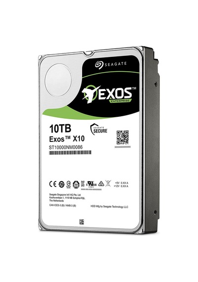 Seagate Exos X10 Enterprise ST10000NM0086 3.5" 7200 RPM 10 TB SATA 3 HDD