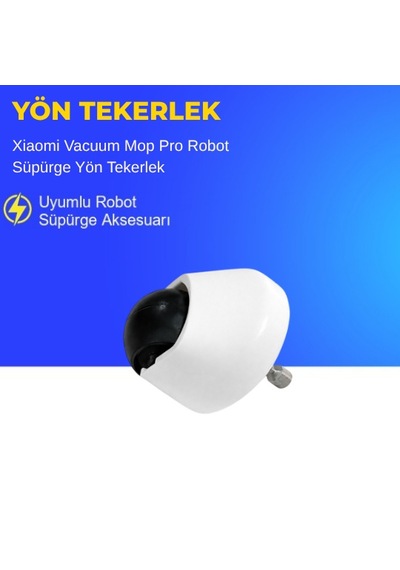 Xiaomi Vacuum Mop Pro Robot Süpürge Yön Tekerlek