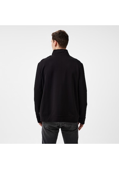 Nautica Erkek Siyah Regular Fit Sweatshirt Düz K47024t Siyah