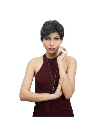Pixie Kadın Kısa Medikal Peruk