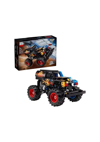 Mey İthalat 42219 Technic Monster Jam Grave Digger 263 Parça +7 Yaş