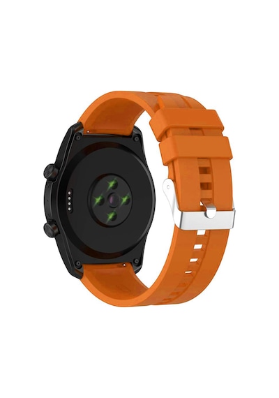 Forzacase Huawei Watch Gt2 42 Mm İle Uyumlu Tokalı Çizgi Desen Silikon Kordon Kayış - Fc1069
