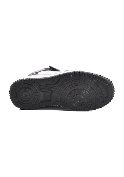 Cool Siyah Beyaz Bilek Boy Erkek Çocuk Sneaker Haykat Uzun F SİYAH-BEYAZ