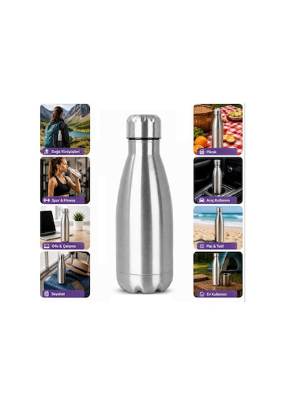Sunup Sn-25712 Şişe Tipi 750 Ml. Paslanmaz Çelik Termos