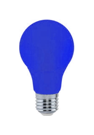 3 Adet 5 Watt Sarı, Mavi Ve Kırmızı Renkli E27 Duylu Gece Lambası Ampulü, Ağaç Feneri Ampulü