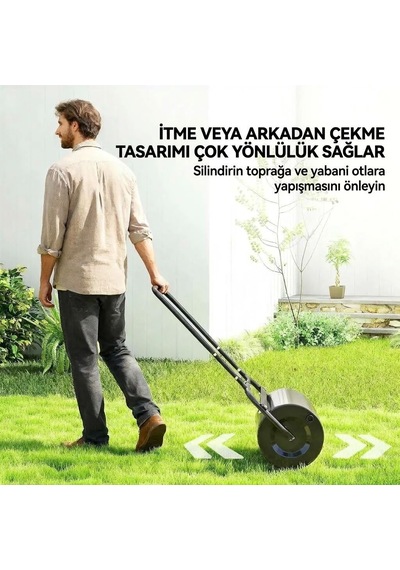 Gardenpro Gp-50r Rulmanlı Çim Silindiri-50 Cm İş Genişliği