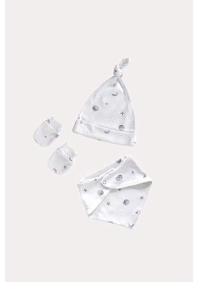 Mama Padre Luna Tierra Yenidoğan Mini Set - 4 Parça Renkli - 861047004 Renkli