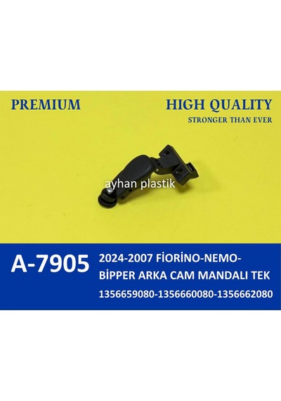 Arka Cam Mandalı Tek Fıat Fiorino 07-24 Glblseme - 37 Psa Nemo-bipper