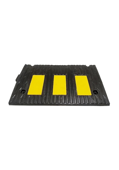 Kauçuk Rampa Set, Otopark Rampası, Kaldırım Rampası 30 X 50 X 4,5 Cm - 3 Bantlı - 1,5 Metre-3895