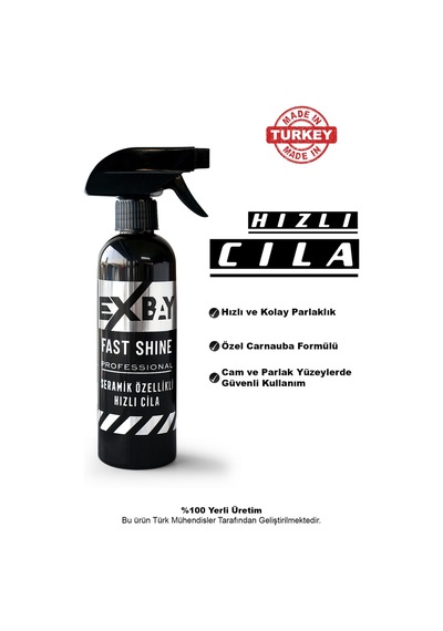 Exbay Seramik Özellikli Hızlı Cila Fast Shine 400 Ml