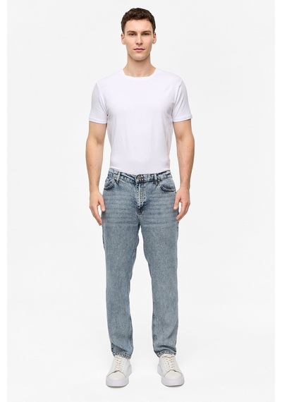 Backandbond Mavi Smart Fit Denim Pantolon Çok Renkli