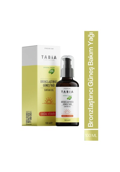 Tabia Bronzlaştırıcı Güneş Yağı 100 ML