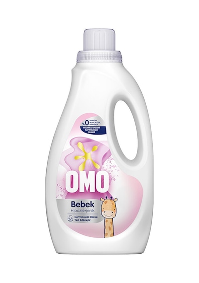 4 Adet Omo Hipoalerjenik Bebek Sıvı Çamaşır Deterjanı 1500 Ml Diğer