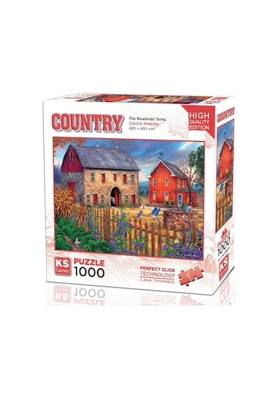 Ks Games 1000 Parça Kuş Şarkıları Puzzle
