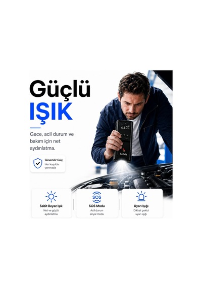 Akü Takviye Cihazı Siyah