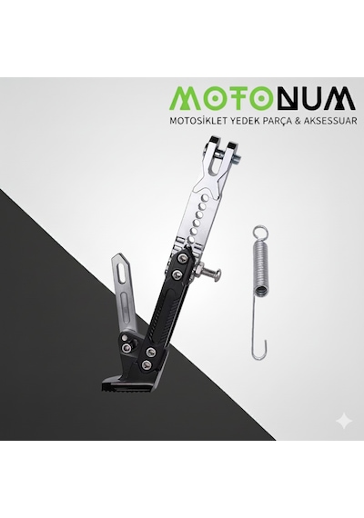 Kawasaki Ninja 250 Yükseklik Ayarlı Metal Yan Sehpa Ayk0280