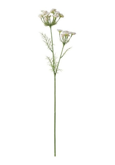 Ikea Smycka Yapay Ammi Majus Dalı 65 Cm Beyaz Pembe Yeşil Beyaz - Pembe - Yeşil