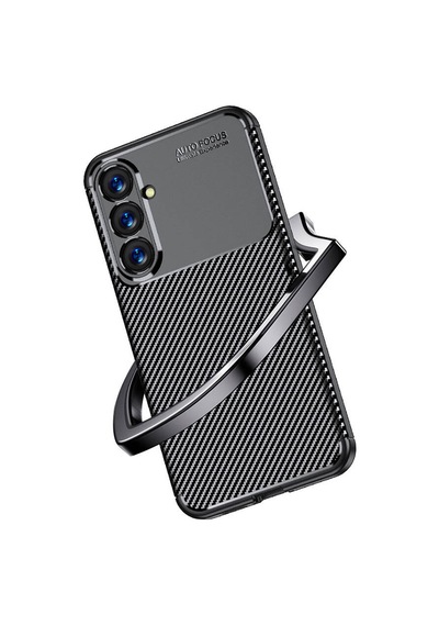 Zore Galaxy S23 Fe Uyumlu Nvth Negro Silikon Kılıf-siyah