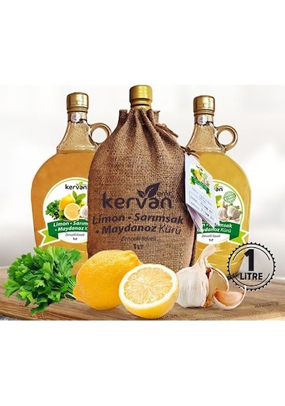 Emr Kervan Limon Sarımsak Maydonoz Kürü 1 Litre