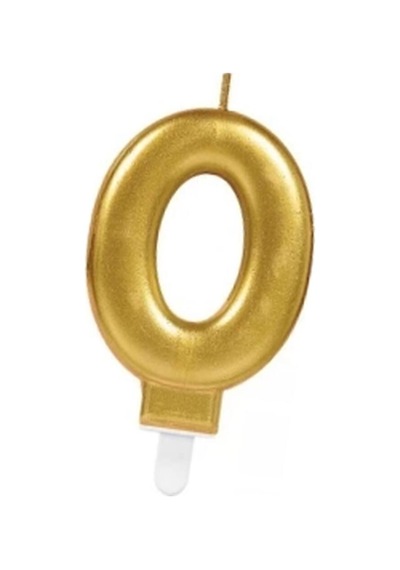 0 Rakam Mum Gold Renk Evimdeyokyok Altın