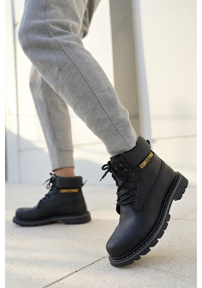 Muggo Corex Garantili Kaymaz Taban Suya Soğuğa Dayanıklı Unisex Kışlık Bot 001