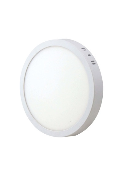 24 Watt Sıva Üstü Yuvarlak Led Panel - Beyaz Işık