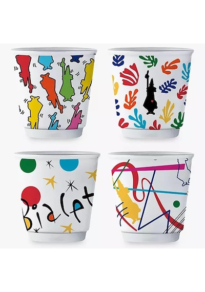 Bialetti Biccihierini Arte Espresso Bardağı 4'Lü