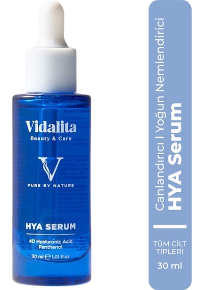 Vidalita Beauty & Care Hyaluronic Acid %2 + B5 Serum Yoğun Nemlendirici Cilt Serumu 30 Ml