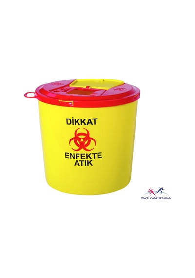 Ceymop Professional Tıbbi Atık Kovası – Tıbbi Atık Kutusu 5 Lt 10 Lu 5 7691538798575