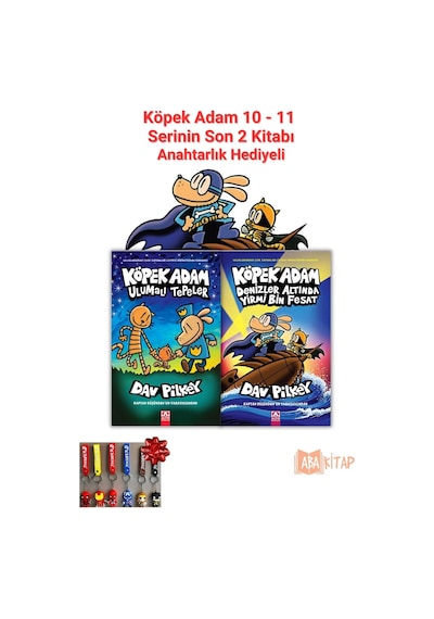 Köpek Adam 10 Ve Köpek Adam 11 Anahtarlık Hediyeli