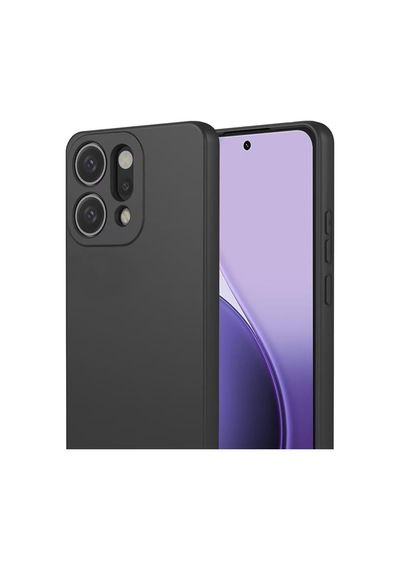 Oppo Reno 14 Uyumlu First Silikon - Siyah