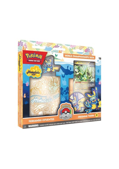 Pokémon Tcg 2024 Dünya Şampiyonası Destesi Fernando Cifuentes 60 Kart Orijinal Set Koleksiyonluk Öze