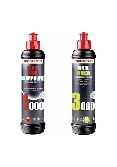 Menzerna Set 250ml 1000 Pasta - 3000 Cila