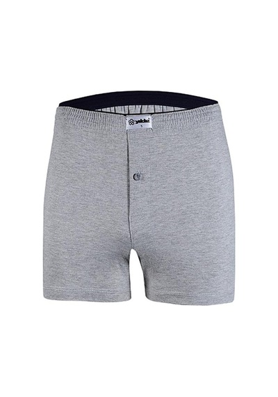 6 Adet Yıldız Erkek Taşma Lastik Düz Renk Penye Boxer Short 43
