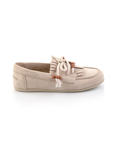 Bambi Bej Kadın Loafer Ayakkabı K01566004872 Bej