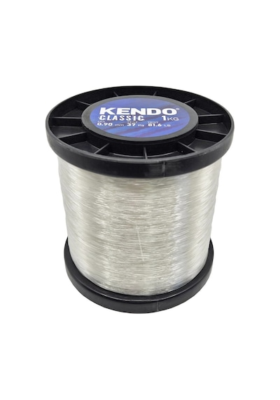 Kendo Classic White 1 Kg Bobin Misina 0.50mm