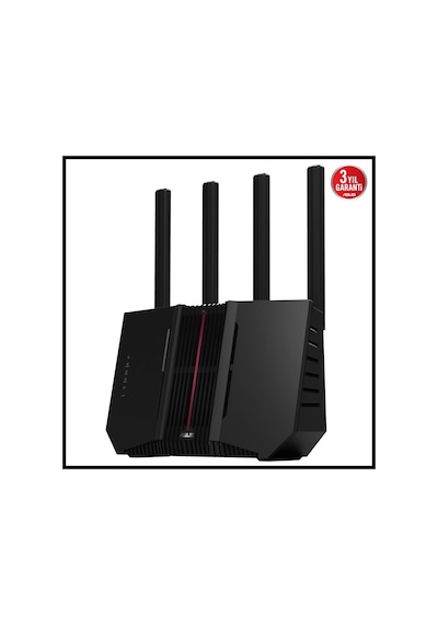 Asus Rt-be92, Be9700, 4 Port, 9700mbps, Tri Band, 6ghz Wifi 7, Aimesh, Gigabit Extendable Router