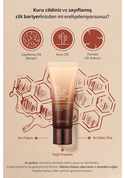 Missha Bee Pollen Renew Ampoule Cream 60 ML