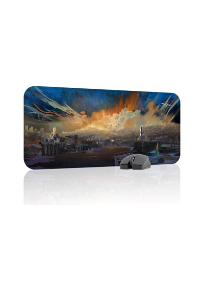 Disco Elysium Kaymaz Dikişli Kauçuk Oyuncu Mousepad V5 - 70x30 Xl Gaming Mouse Pad Fare Altlığı
