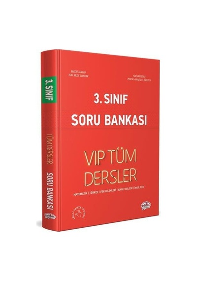 3.Sınıf Tüm Dersler Soru Bankası - Editör Yayınevi