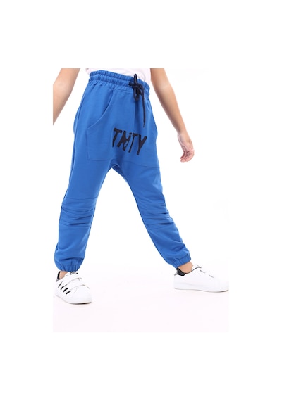 Toontoy Kids Toontoy Erkek Çocuk Baskılı Eşofman Alt Saks