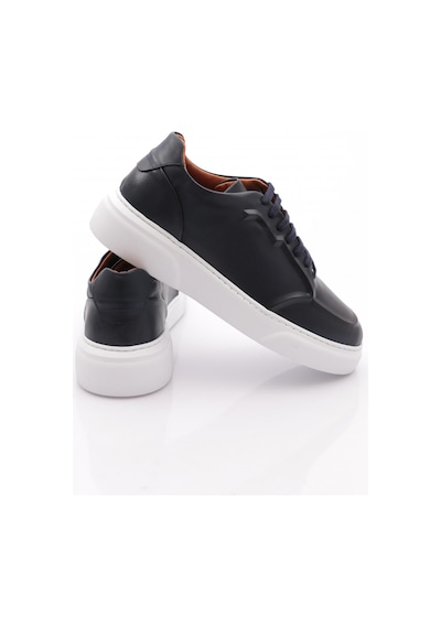 Dgn Urbano Erkek Sneakers Ayakkabi Lacivert Antik Beyaz