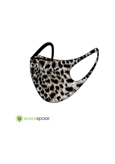 BLACKSPADE Unisex Koruyucu Maske Leopar S